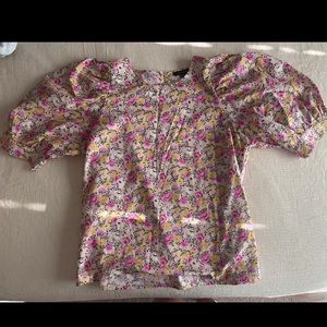 En Saison Blouse puffed sleeves